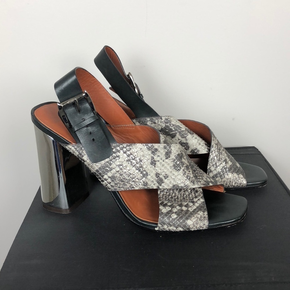 Rebecca Minkoff snakeskin sandal